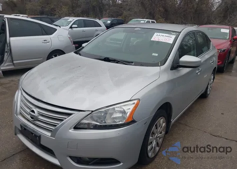2014 Nissan Sentra Fe+ Sv из США, поврежденный, VIN 3N1AB7AP3EY269922